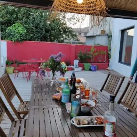 La Maison En Couleur 4 étoiles 10 Pers Avec Piscine Privée * La Tremblade