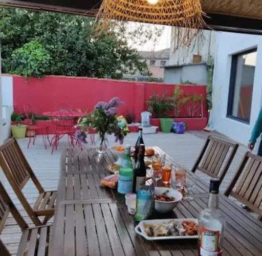 La Maison En Couleur 4 étoiles 10 Pers Avec Piscine Privée * La Tremblade