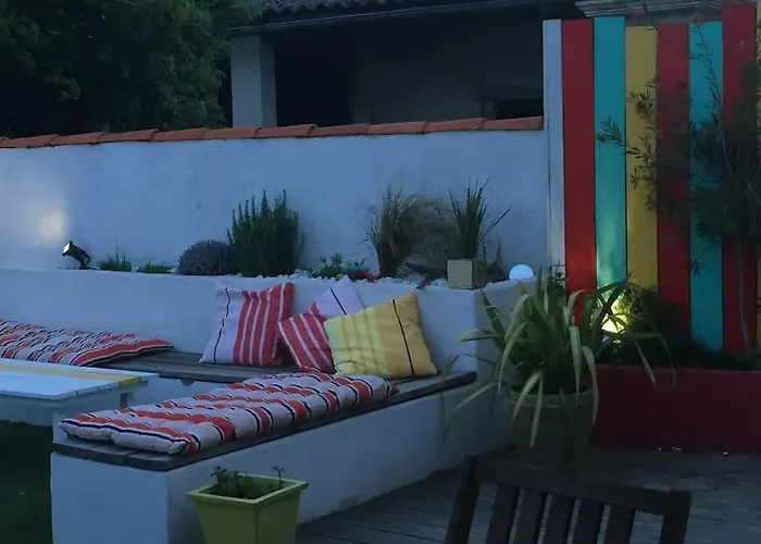 La Maison En Couleur 4 étoiles 10 Pers Avec Piscine Privée La Tremblade